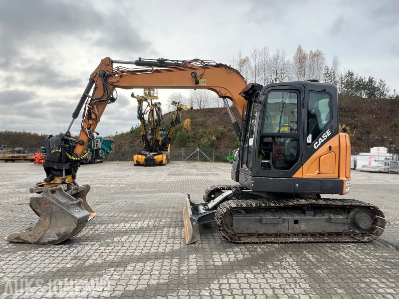 2019 Case CX85D SR, Tilt med gripekasett, to skuffer, sentralsmøring - Экскаватор: фото 2 2019 Case CX85D SR, Tilt med gripekasett, to skuffer, sentralsmøring - Экскаватор: фото 2