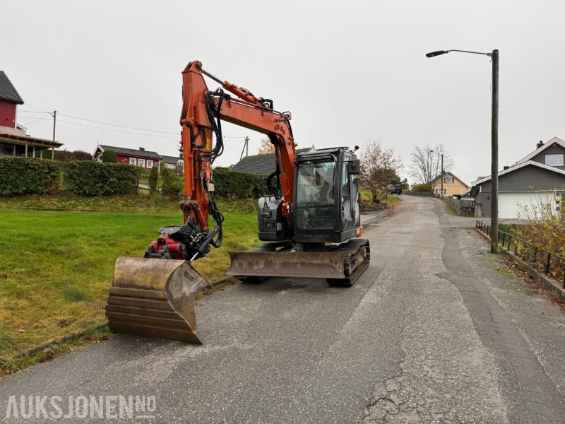 2019 Hitachi zx85us-6 Beltegraver - Gravemaskin - Экскаватор: фото 1 2019 Hitachi zx85us-6 Beltegraver - Gravemaskin - Экскаватор: фото 1