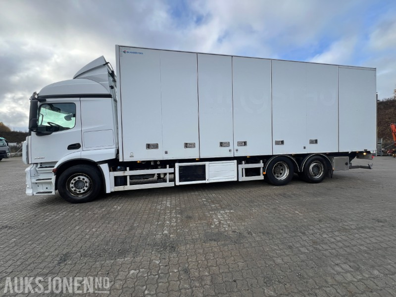 2019 Mercedes-Benz Actros 2546 Bussbygg m/sideåpning og Carrieraggregat - Грузовик с закрытым кузовом: фото 2 2019 Mercedes-Benz Actros 2546 Bussbygg m/sideåpning og Carrieraggregat - Грузовик с закрытым кузовом: фото 2