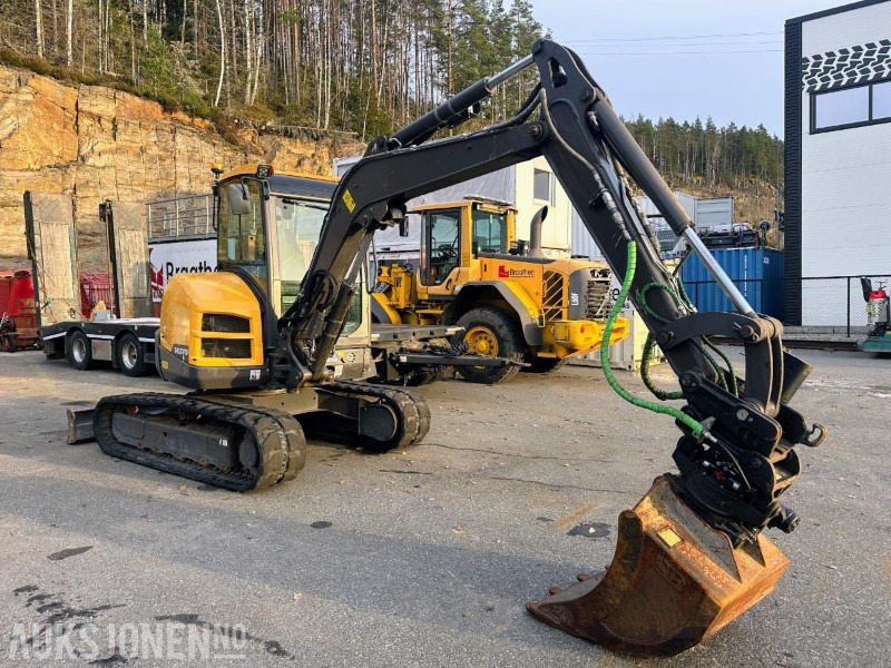 2019 VOLVO ECR50D MINIGRAVER 5 TONN STEELWRIST TILTROTATOR S40 1945 TIMER - Мини-экскаватор: фото 2 2019 VOLVO ECR50D MINIGRAVER 5 TONN STEELWRIST TILTROTATOR S40 1945 TIMER - Мини-экскаватор: фото 2