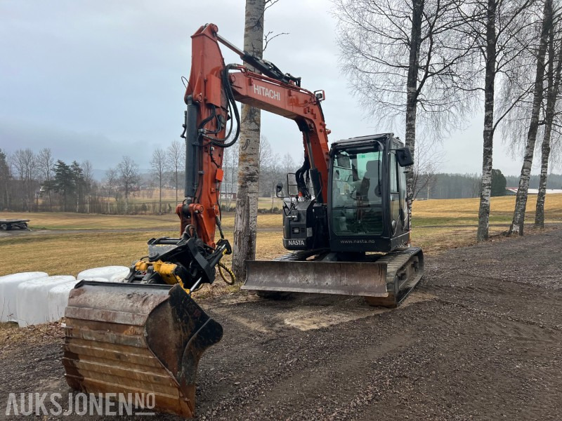 2021 Hitachi XS85 US-6, TILTROTATOR, 3 SKUFFER, PIGGEGITTER, KAMERA - Экскаватор: фото 3 2021 Hitachi XS85 US-6, TILTROTATOR, 3 SKUFFER, PIGGEGITTER, KAMERA - Экскаватор: фото 3