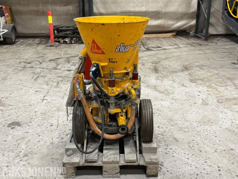 2021 Sika Aliva 237 Betongspøytemaskin - Строительное оборудование: фото 4 2021 Sika Aliva 237 Betongspøytemaskin - Строительное оборудование: фото 4