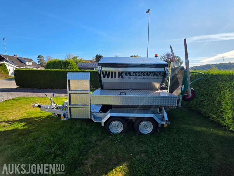 2024 Brian James Trailers A-Type asfalthenger med 2021 Svepac F 90A vibroplate 2.9kW, 2022 Honda EU22i strømaggregat og utstyr - Строительное оборудование: фото 2 2024 Brian James Trailers A-Type asfalthenger med 2021 Svepac F 90A vibroplate 2.9kW, 2022 Honda EU22i strømaggregat og utstyr - Строительное оборудование: фото 2