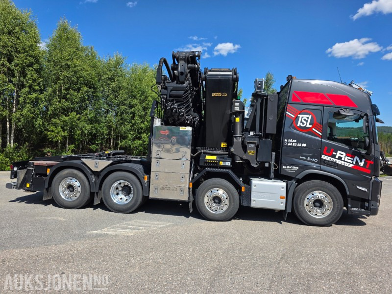 2024 Volvo FM 540 8X2 kranbil 165 tm med vinsj lasteflak elpumpe/el aggregat - Автоманипулятор: фото 4 2024 Volvo FM 540 8X2 kranbil 165 tm med vinsj lasteflak elpumpe/el aggregat - Автоманипулятор: фото 4
