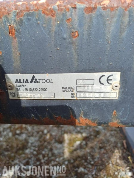 Alia tool 20000 innløftingsåk - Строительное оборудование: фото 3 Alia tool 20000 innløftingsåk - Строительное оборудование: фото 3