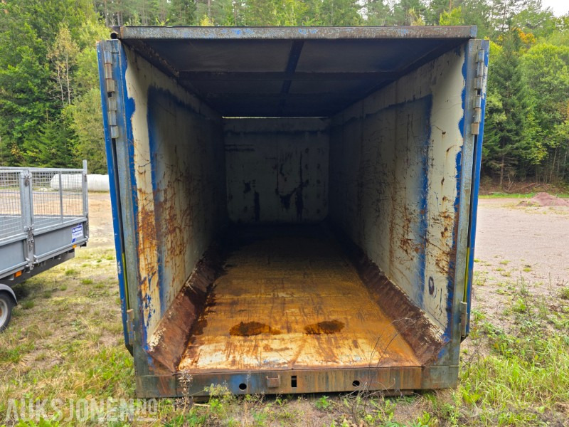Krokcontainer 35 kubikk med hydraulisk tak - Грузовик: фото 4 Krokcontainer 35 kubikk med hydraulisk tak - Грузовик: фото 4