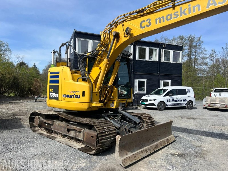 Komatsu PC138 gravemaskin, GPS, Tiltrotator, Smøring, Kamera - Экскаватор: фото 5 Komatsu PC138 gravemaskin, GPS, Tiltrotator, Smøring, Kamera - Экскаватор: фото 5