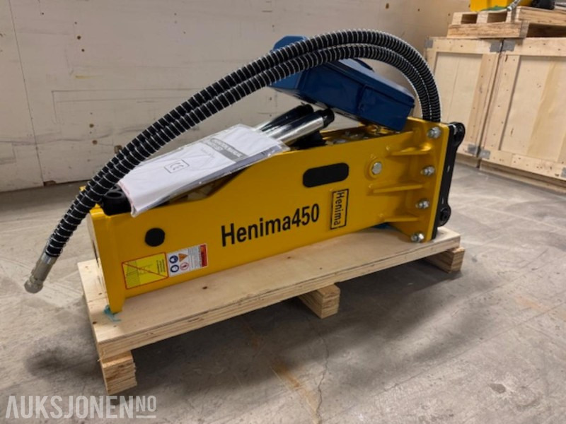 NY HENIMA 450 PIGGHAMMER TIL 1,2-3 TONNS GRAVEMASKIN S30 M/GARANTI - Гидромолот: фото 3 NY HENIMA 450 PIGGHAMMER TIL 1,2-3 TONNS GRAVEMASKIN S30 M/GARANTI - Гидромолот: фото 3