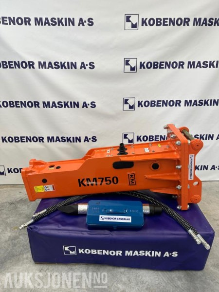 NY KM 750 Pigghammer s40/s50 CE merket FABRIKKGARANTI - Гидромолот: фото 1 NY KM 750 Pigghammer s40/s50 CE merket FABRIKKGARANTI - Гидромолот: фото 1