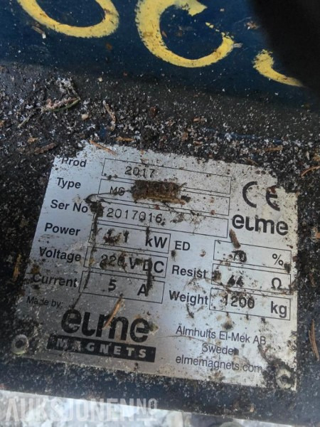 2017 Andre ELME sorteringsklype S60/S70 - Навесное оборудование для Строительной техники: фото 4 2017 Andre ELME sorteringsklype S60/S70 - Навесное оборудование для Строительной техники: фото 4