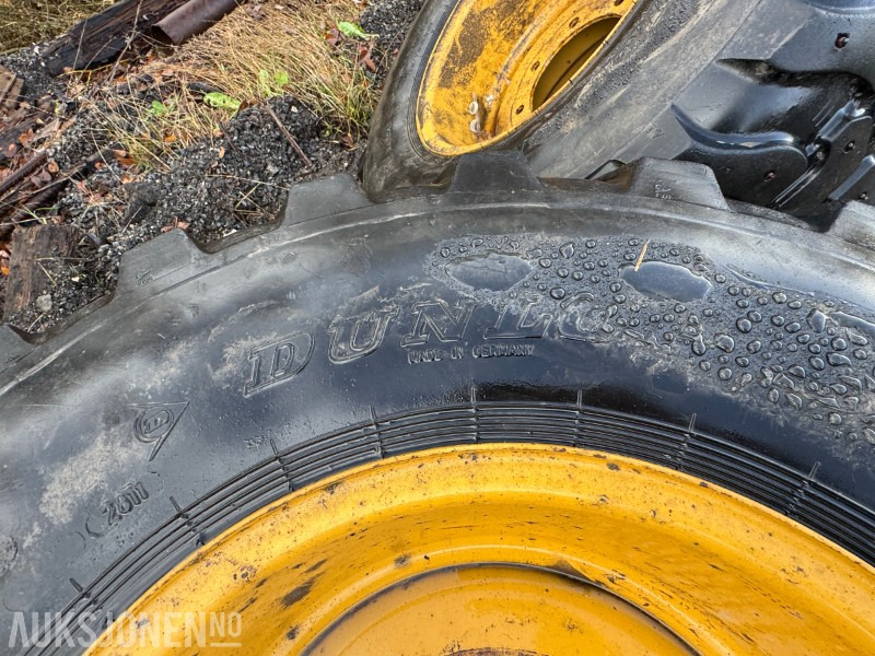 4 stk. Dunlop 405/70R20 dekk på felg - Навесное оборудование для Строительной техники: фото 3 4 stk. Dunlop 405/70R20 dekk på felg - Навесное оборудование для Строительной техники: фото 3