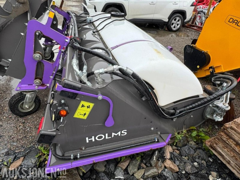 Holms PL-2,5 | 250cm feiemaskin / kost med BM-feste, fjernstyring, sidebørste, vanntåke, lite brukt! - Навесное оборудование для Строительной техники: фото 4 Holms PL-2,5 | 250cm feiemaskin / kost med BM-feste, fjernstyring, sidebørste, vanntåke, lite brukt! - Навесное оборудование для Строительной техники: фото 4