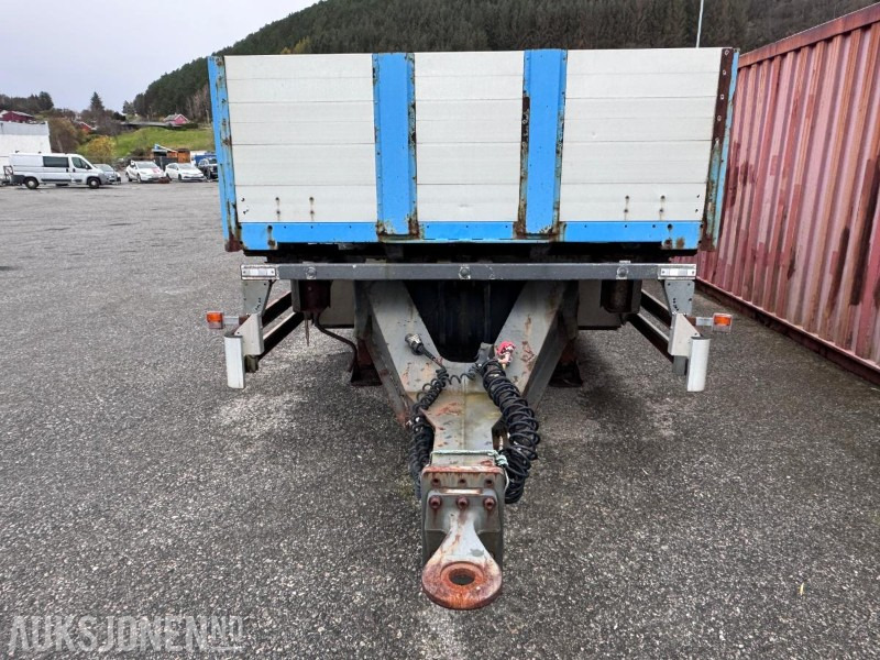 2002 Goebel & Sohn Containerchassi / Boggi kjerre med Kögel ER 74 Vekselflak med aluminiumskarmer - Supersingel hjul - Прицеп: фото 2 2002 Goebel & Sohn Containerchassi / Boggi kjerre med Kögel ER 74 Vekselflak med aluminiumskarmer - Supersingel hjul - Прицеп: фото 2