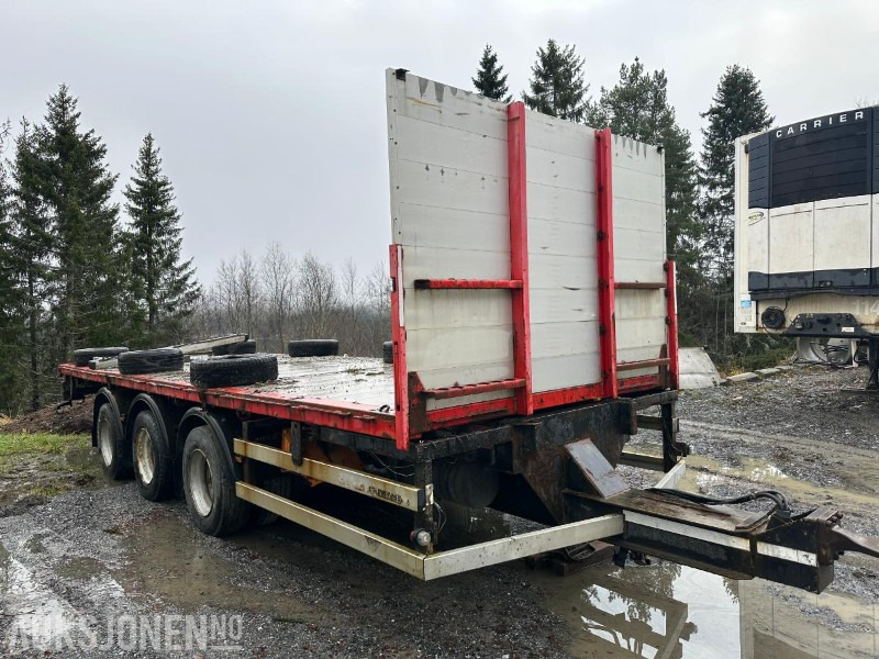 ATKA R. SIMENSEN - 3 akslet container henger med plan - Прицеп: фото 2 ATKA R. SIMENSEN - 3 akslet container henger med plan - Прицеп: фото 2