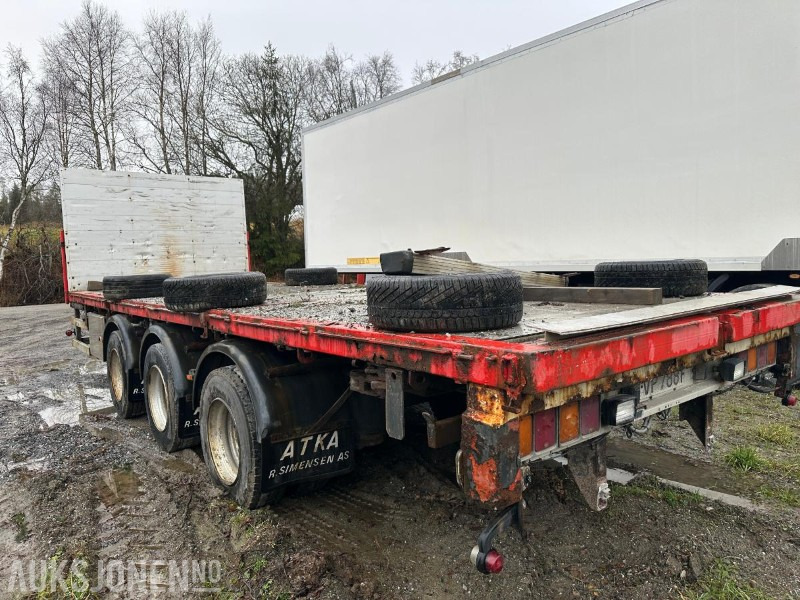 ATKA R. SIMENSEN - 3 akslet container henger med plan - Прицеп: фото 5 ATKA R. SIMENSEN - 3 akslet container henger med plan - Прицеп: фото 5