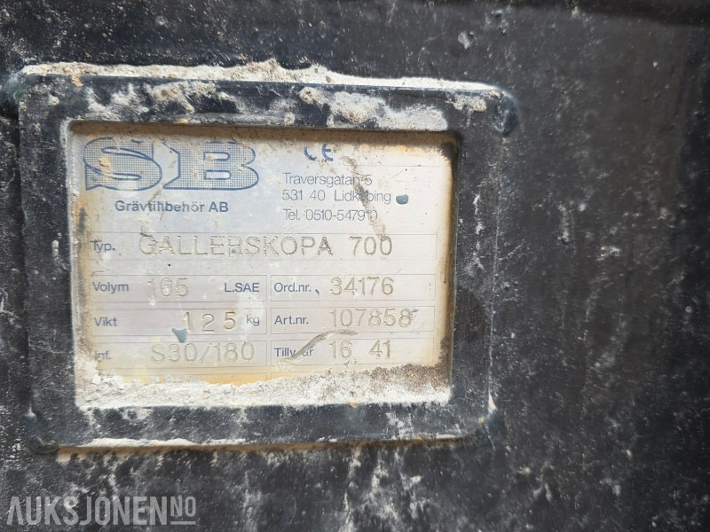 SB Sorteringsskuff 700 S30 - Строительное оборудование: фото 5 SB Sorteringsskuff 700 S30 - Строительное оборудование: фото 5