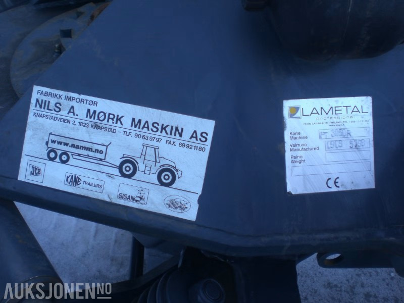 Сельскохозяйственная техника 2012 Isskrape Nord Vei PT 3050 – 3,05 m – hardmetallpigger – lite brukt: фото 8 Сельскохозяйственная техника 2012 Isskrape Nord Vei PT 3050 – 3,05 m – hardmetallpigger – lite brukt: фото 8