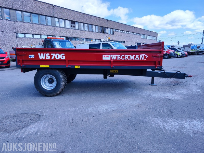 2024 Weckman WS70G traktortilhenger med brems - Сельскохозяйственная техника: фото 5 2024 Weckman WS70G traktortilhenger med brems - Сельскохозяйственная техника: фото 5
