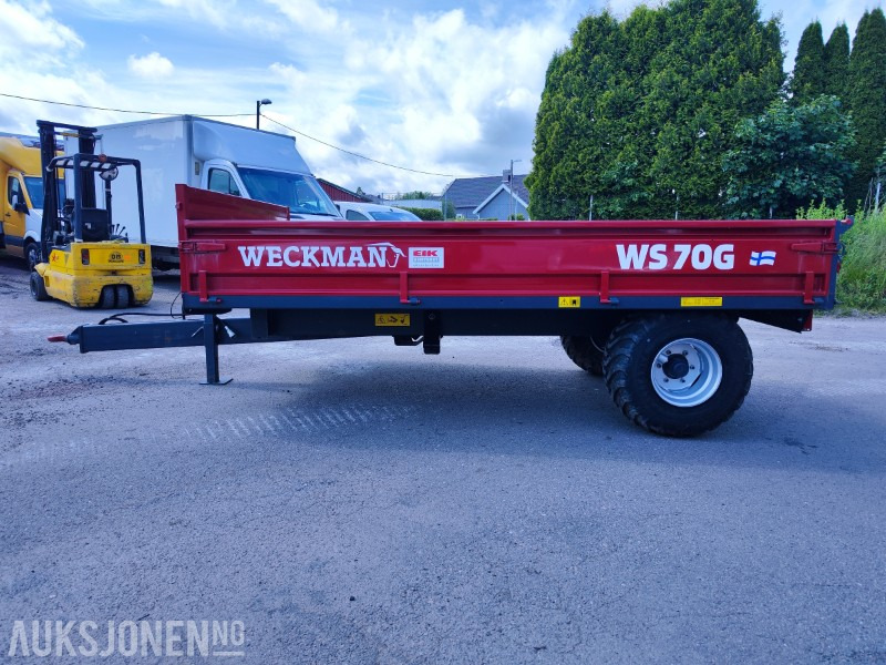 2024 Weckman WS70G traktortilhenger med brems - Сельскохозяйственная техника: фото 3 2024 Weckman WS70G traktortilhenger med brems - Сельскохозяйственная техника: фото 3