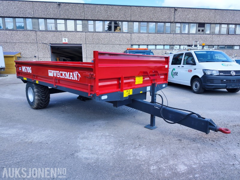2024 Weckman WS70G traktortilhenger med brems - Сельскохозяйственная техника: фото 2 2024 Weckman WS70G traktortilhenger med brems - Сельскохозяйственная техника: фото 2