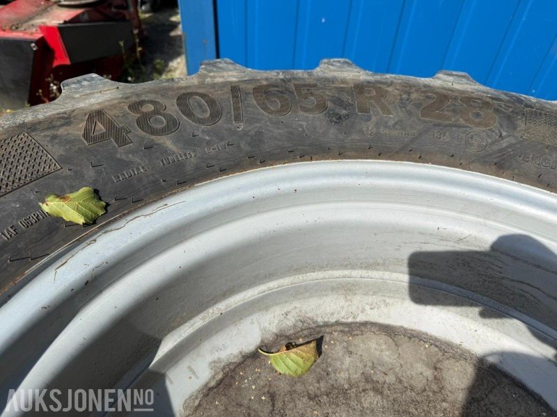 Continental 4 stk 480/65R28 600/65 R38 Traktordekk Sett - Сельскохозяйственная техника: фото 5 Continental 4 stk 480/65R28 600/65 R38 Traktordekk Sett - Сельскохозяйственная техника: фото 5