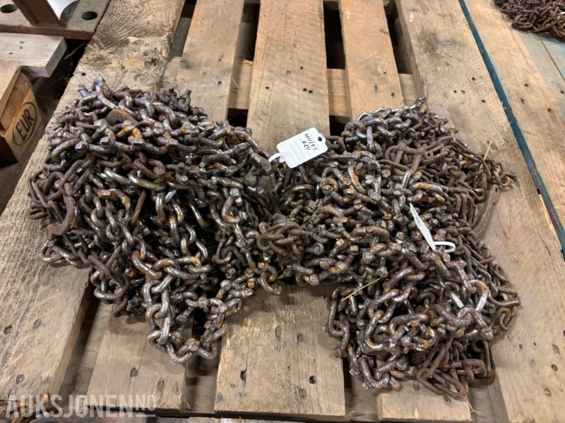 Kjettingsett 2stk 320/85-R20 - Сельскохозяйственная техника: фото 1 Kjettingsett 2stk 320/85-R20 - Сельскохозяйственная техника: фото 1