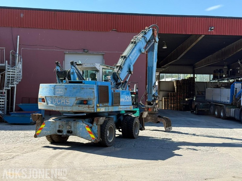 Terex Fuchs MHL 320 hjulgraver / materialhåndteringsmaskin med sorteringsgrabb - Экскаватор: фото 5 Terex Fuchs MHL 320 hjulgraver / materialhåndteringsmaskin med sorteringsgrabb - Экскаватор: фото 5