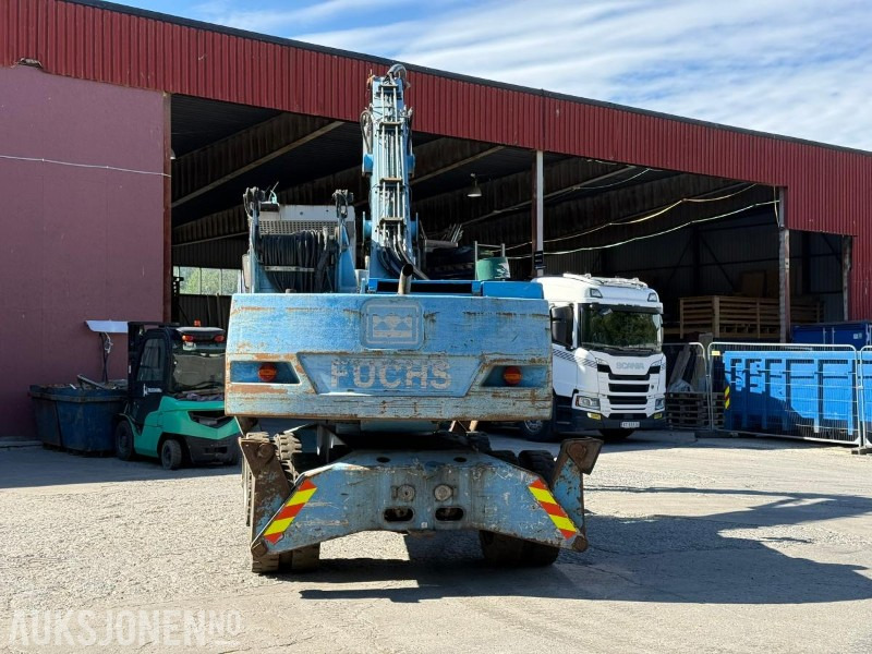 Terex Fuchs MHL 320 hjulgraver / materialhåndteringsmaskin med sorteringsgrabb - Экскаватор: фото 4 Terex Fuchs MHL 320 hjulgraver / materialhåndteringsmaskin med sorteringsgrabb - Экскаватор: фото 4