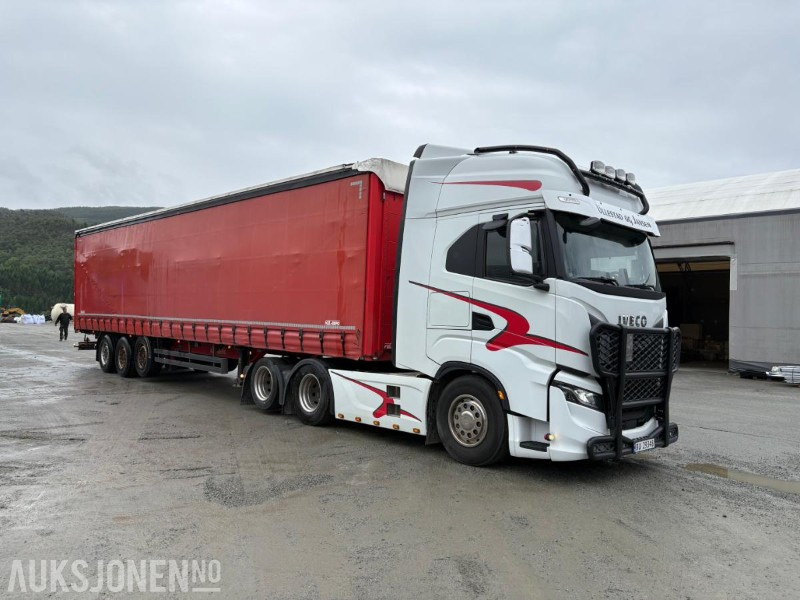 2021 Iveco S-way 570 trekkvogn med 3akslet kel-berg henger - Тягач: фото 3 2021 Iveco S-way 570 trekkvogn med 3akslet kel-berg henger - Тягач: фото 3