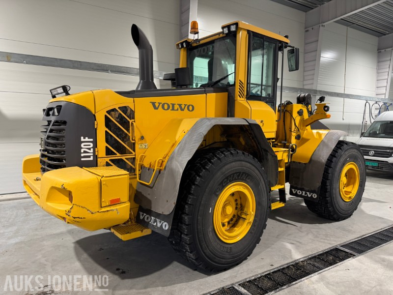 Колёсный погрузчик VOLVO L120F HJULLASTER MED SKUFFE, SENTRALSMØRING OG 2 SETT HJUL: фото 6