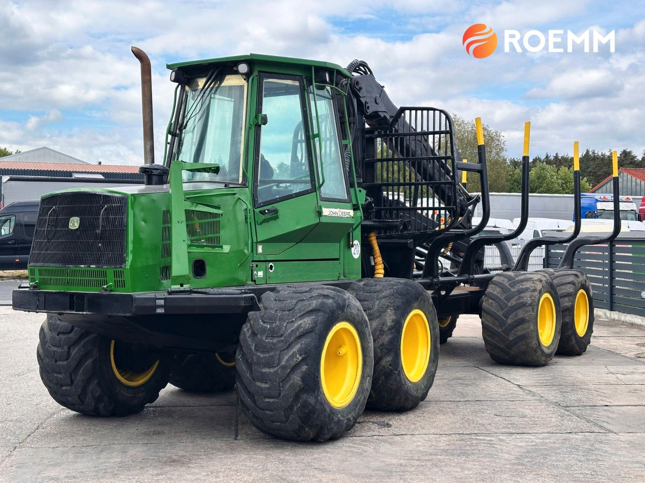 John Deere 1110 D*KRAN CF572 10 Meter - Форвардер: фото 1 John Deere 1110 D*KRAN CF572 10 Meter - Форвардер: фото 1