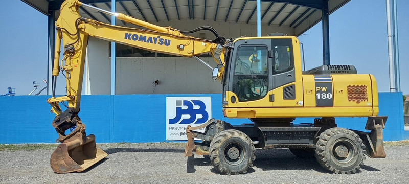 Komatsu PW180-7EO - Колёсный экскаватор: фото 1 Komatsu PW180-7EO - Колёсный экскаватор: фото 1