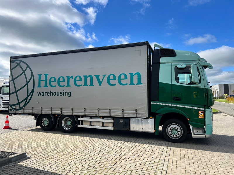 Mercedes-Benz Actros 2745 6x2 bakwagen Schuifzeilen - Тентованный грузовик: фото 4 Mercedes-Benz Actros 2745 6x2 bakwagen Schuifzeilen - Тентованный грузовик: фото 4