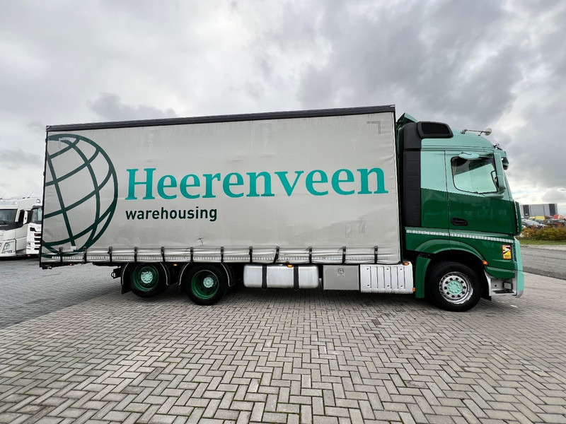 Mercedes-Benz Actros 2745 6x2 bakwagen Schuifzeilen - Тентованный грузовик: фото 2 Mercedes-Benz Actros 2745 6x2 bakwagen Schuifzeilen - Тентованный грузовик: фото 2