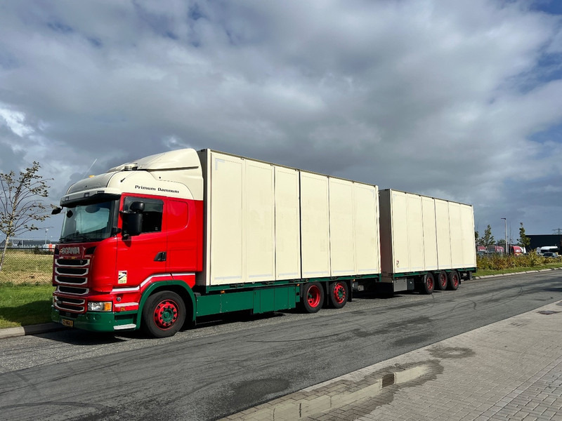 Scania R450 6X2*4 Combi Retarder / Standclma / Full Air / zijdeuren - Грузовик с закрытым кузовом: фото 1 Scania R450 6X2*4 Combi Retarder / Standclma / Full Air / zijdeuren - Грузовик с закрытым кузовом: фото 1