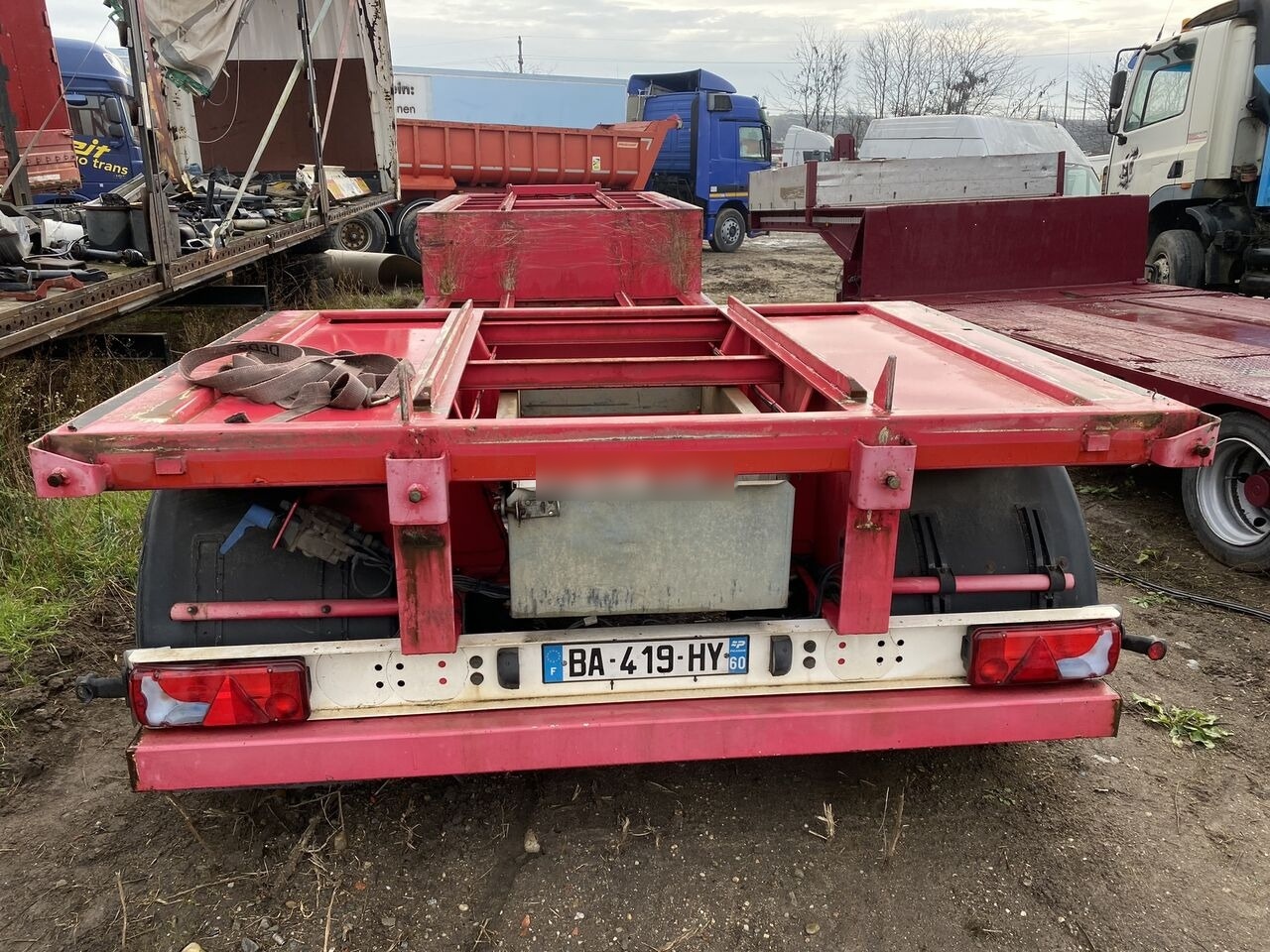 Низкорамный полуприцеп Fliegl Trailer 1 AXE ASCA ---FRANTA - Transport Special - LOWRIDER: фото 18
