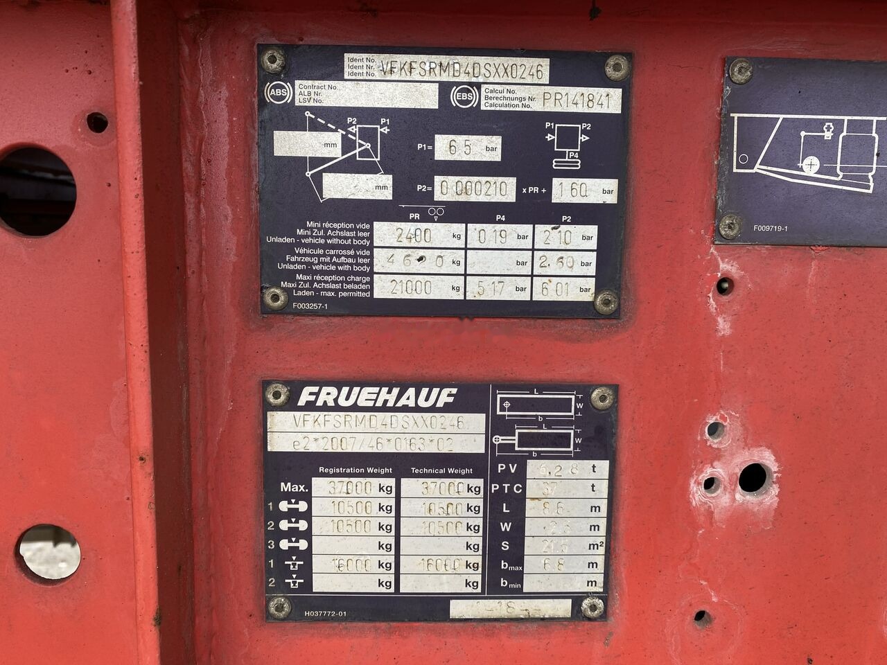 Fruehauf Semiremorca basculabila Aluminiu Agregate PV 6.28 T /// 2 PIECE в лизинг Fruehauf Semiremorca basculabila Aluminiu Agregate PV 6.28 T /// 2 PIECE: фото 9
