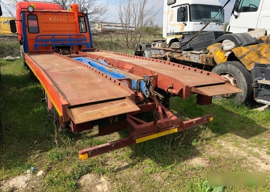 Platforma transport masini cu troliu , rampe extensibile carlig - Эвакуатор: фото 1 Platforma transport masini cu troliu , rampe extensibile carlig - Эвакуатор: фото 1