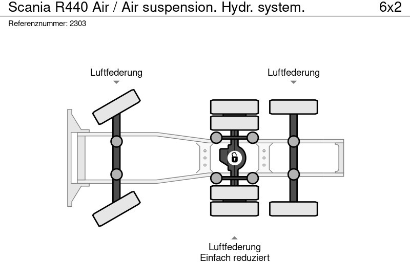 Тягач Scania R440 Air / Air suspension. Hydr. system.: фото 15