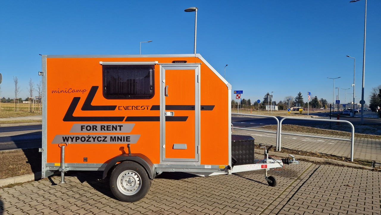 Minicamp Everest Lekki mały kemping camper DMC 600 do 1000kg NOWA - Прицеп дача: фото 3 Minicamp Everest Lekki mały kemping camper DMC 600 do 1000kg NOWA - Прицеп дача: фото 3