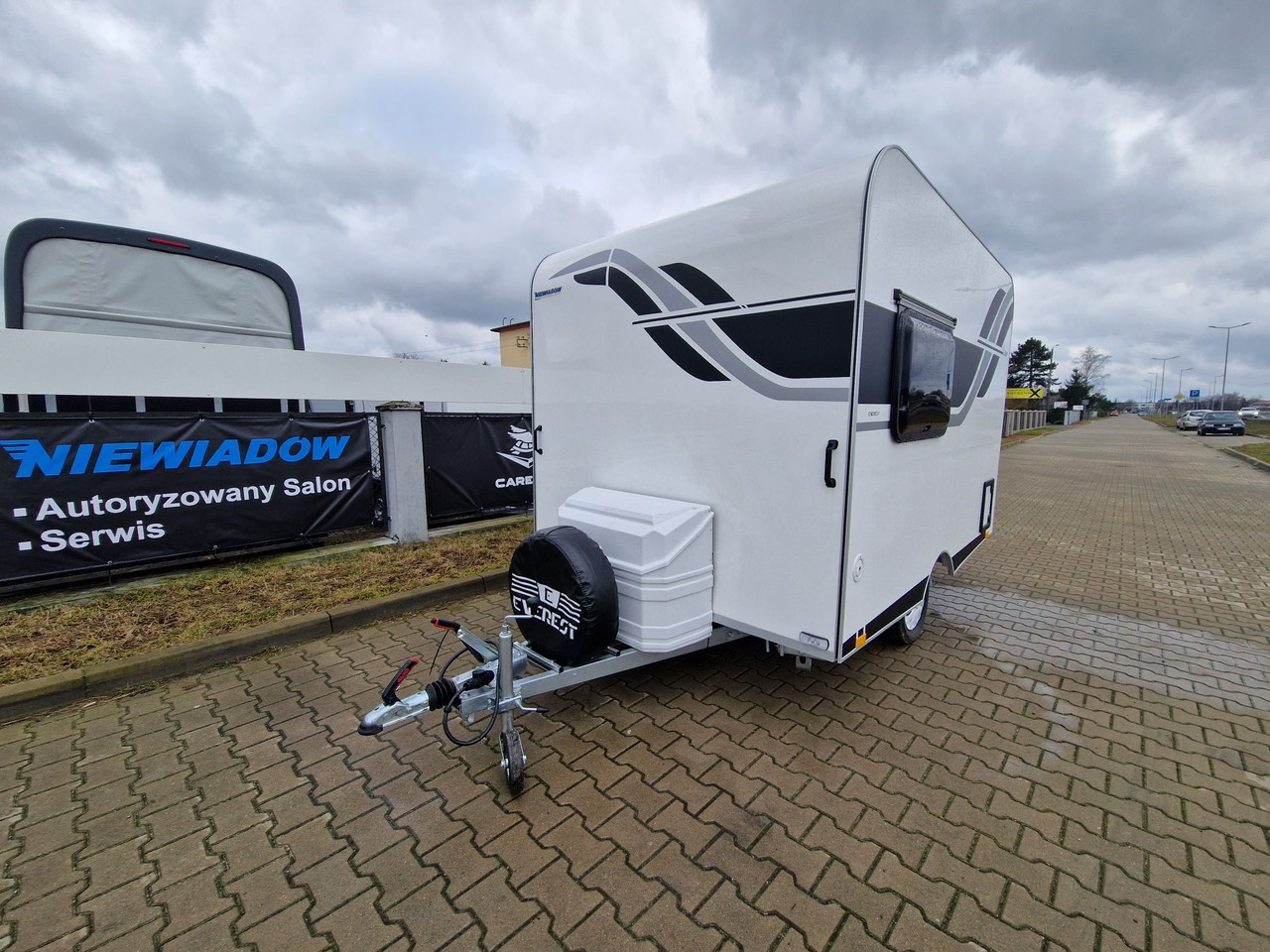 NTL-LAZUR Niewiadów z roku 2025. Przyczepa kempingowa dla 3 osób - Прицеп дача: фото 3 NTL-LAZUR Niewiadów z roku 2025. Przyczepa kempingowa dla 3 osób - Прицеп дача: фото 3