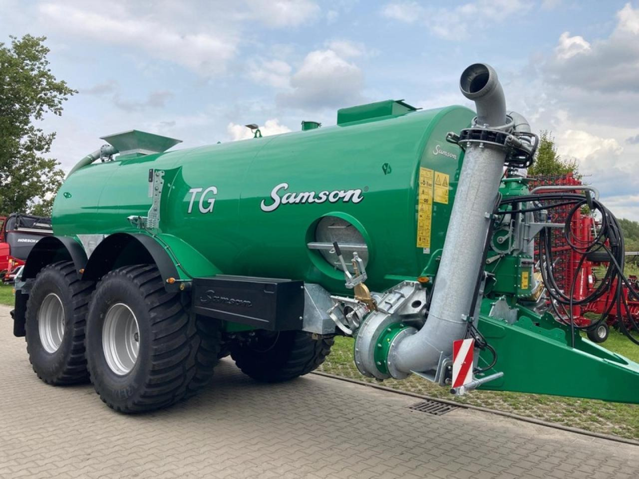 Samson TG 18 + VOGELSANG BLACK BIRD 15 - Цистерна для жидкого навоза: фото 1 Samson TG 18 + VOGELSANG BLACK BIRD 15 - Цистерна для жидкого навоза: фото 1