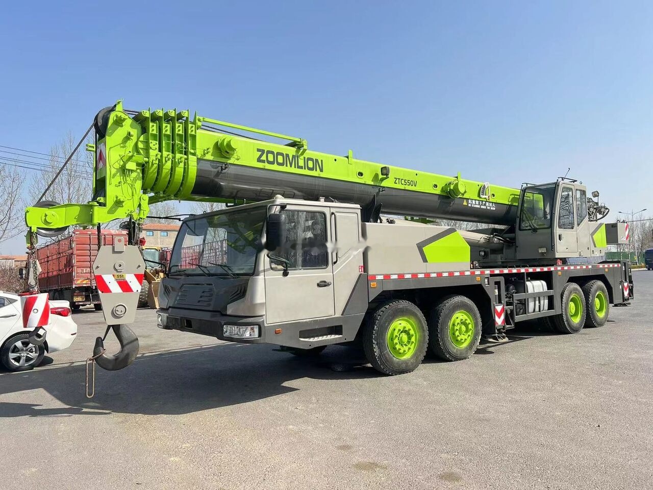 Zoomlion ZTC500V ZTC350 QY50D ZTC1000 50T 50ton - Мобильный кран: фото 2 Zoomlion ZTC500V ZTC350 QY50D ZTC1000 50T 50ton - Мобильный кран: фото 2