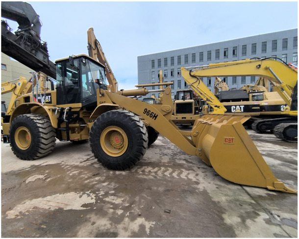 Good Condition High Performance Used Caterpillar Wheel Loader 966h for sale in shanghai yard - Колёсный погрузчик: фото 1 Good Condition High Performance Used Caterpillar Wheel Loader 966h for sale in shanghai yard - Колёсный погрузчик: фото 1