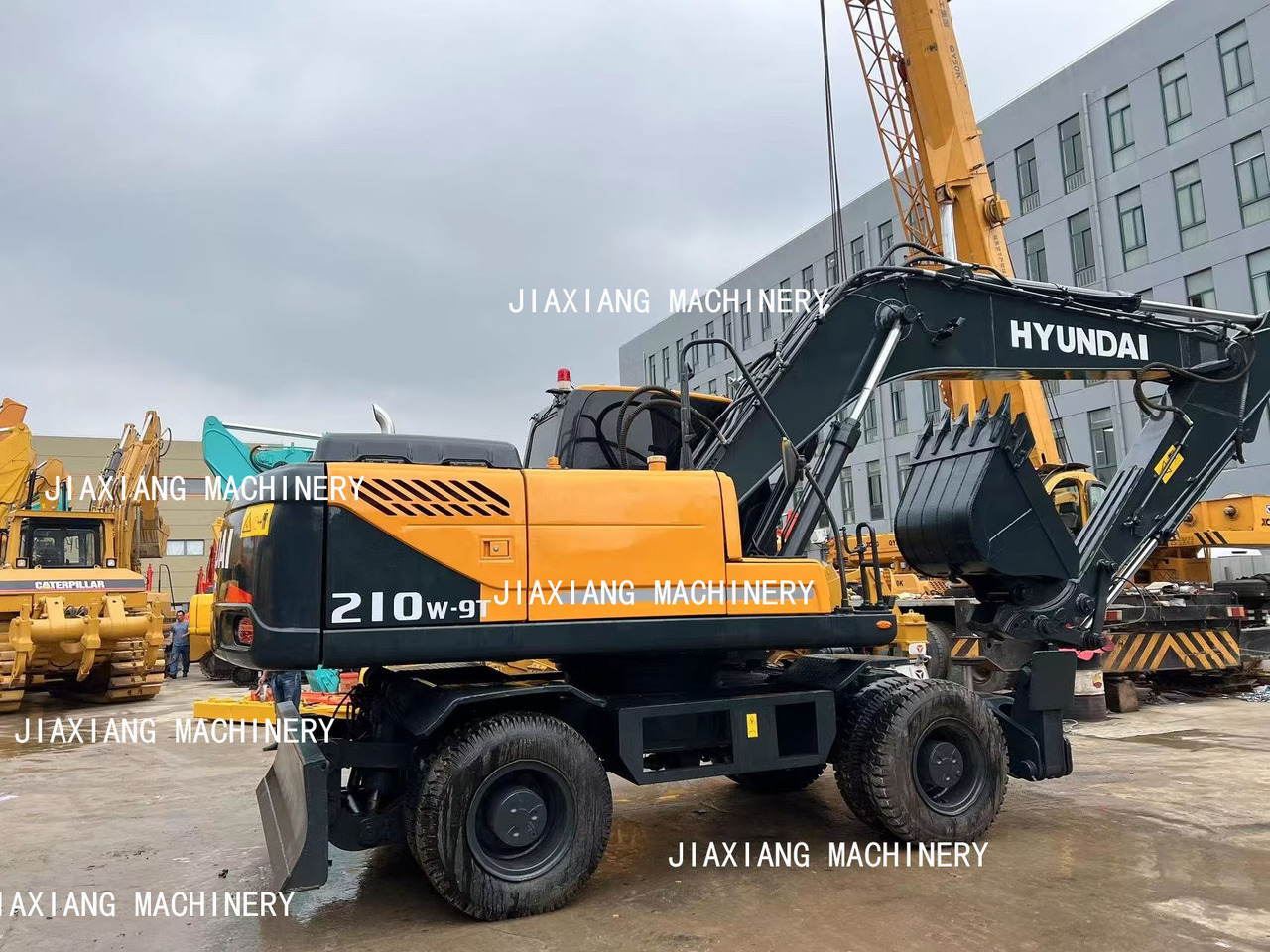 Hyundai 210w-9 wheel excavator - Колёсный экскаватор: фото 1 Hyundai 210w-9 wheel excavator - Колёсный экскаватор: фото 1