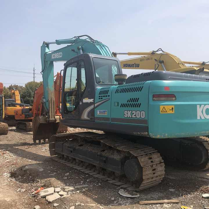Гусеничный экскаватор Japan Original 20 Ton used  Kobelco SK200-8 Used Hydraulic Crawler Excavator japanese used excavator for sale: фото 6