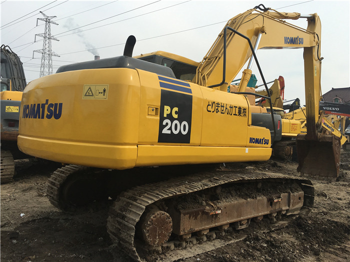 Komatsu PC200-7 excavator - Гусеничный экскаватор: фото 3 Komatsu PC200-7 excavator - Гусеничный экскаватор: фото 3