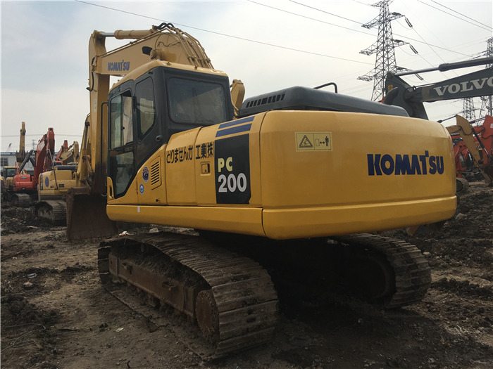 Komatsu PC200-7 excavator - Гусеничный экскаватор: фото 2 Komatsu PC200-7 excavator - Гусеничный экскаватор: фото 2