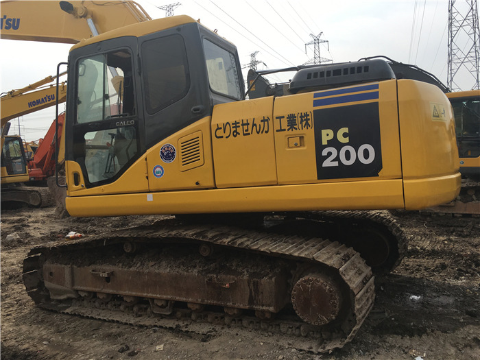 Komatsu PC200-7 excavator - Гусеничный экскаватор: фото 5 Komatsu PC200-7 excavator - Гусеничный экскаватор: фото 5