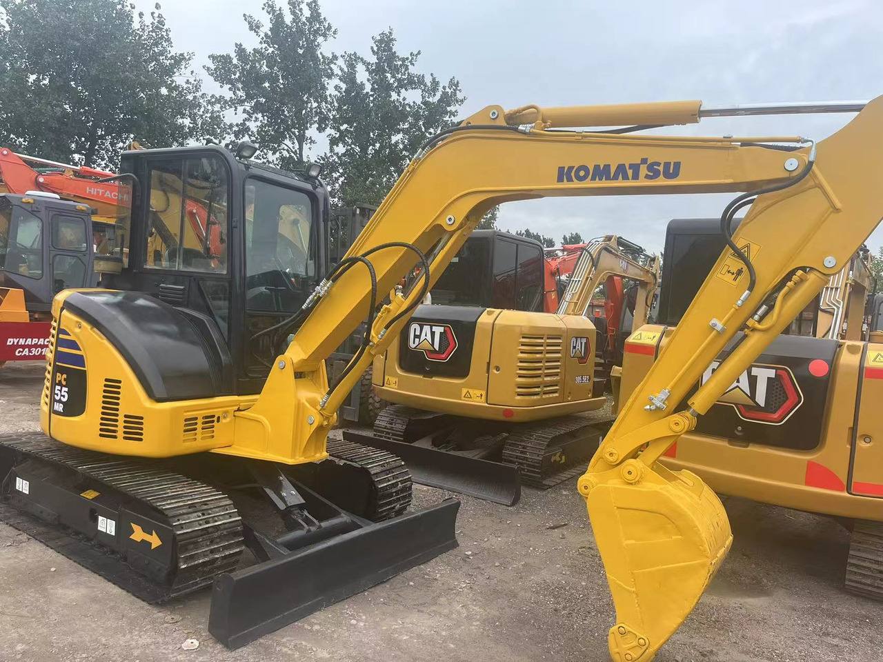 Komatsu  PC55MR - Мини-экскаватор: фото 4 Komatsu  PC55MR - Мини-экскаватор: фото 4